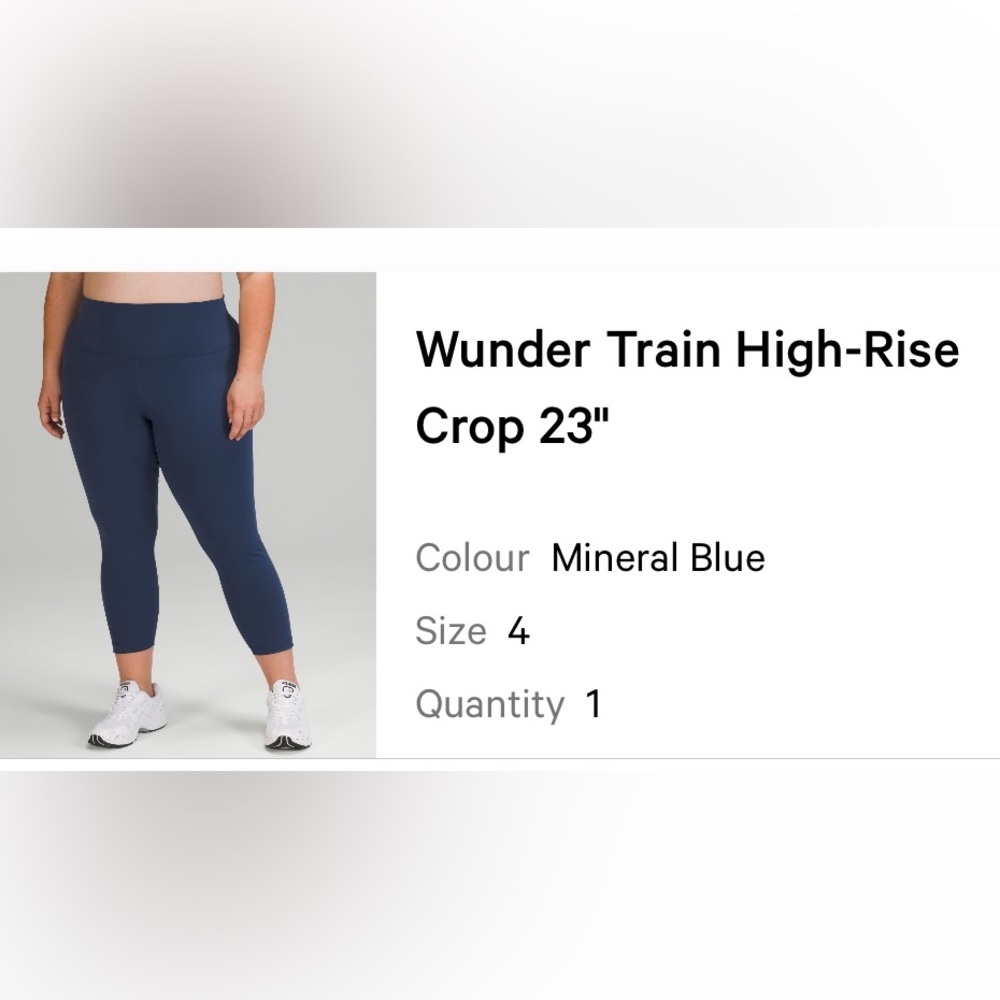 Lululemon Wunder Train High Rise 23”